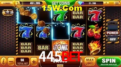 Jackpots e promoções na 445Bet